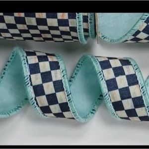 ONE YARD MACKENZIE CHILDS 1” RIBBON •SOLD OUT MC SITE•